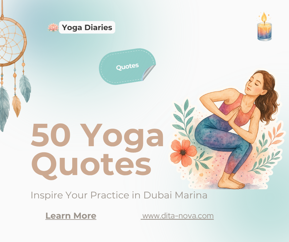 Living in Dubai Marina? Explore yoga classes in Trident.