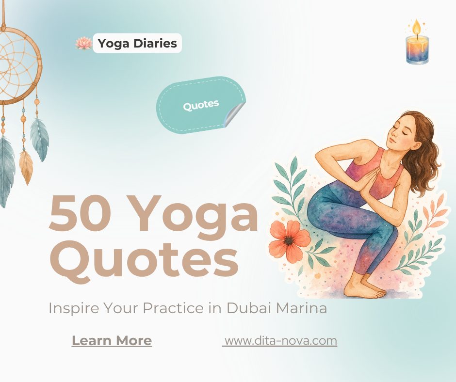 50 yoga quotes to inspire your practice in Dubai Marina